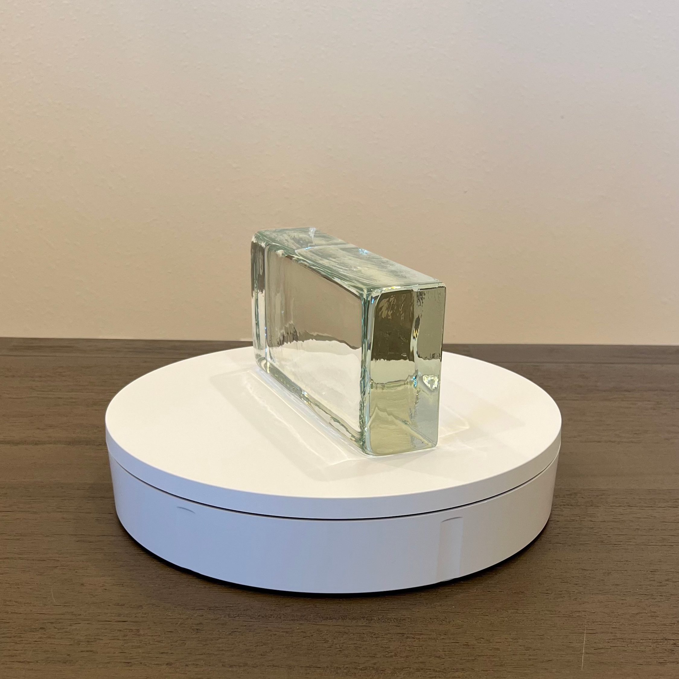 200 x 100 x 50 mm Clear Molded Glass Brick-2