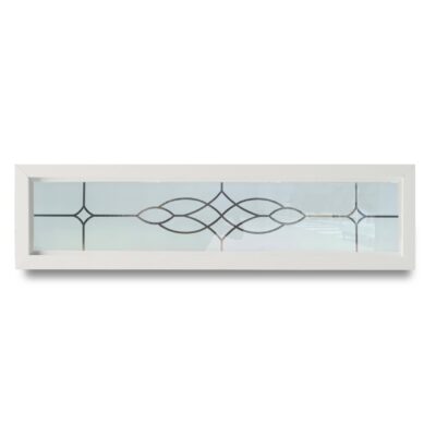 Manchester Decorative Glass New Construction Window