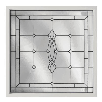 Craftsman Decorative Glass New Construction Window