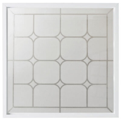 Olympia Decorative Glass New Construction Window