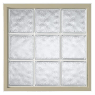 Glacier Tan Acrylic Block Replacement Window