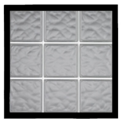 E3SunBlock Black Acrylic Block New Construction Window