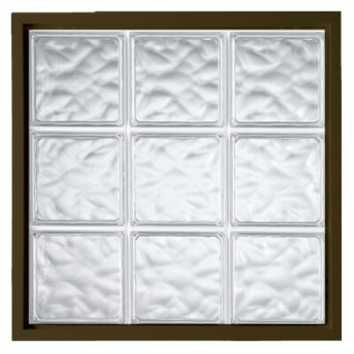 Wave Bronze Acrylic Block Replacement Window