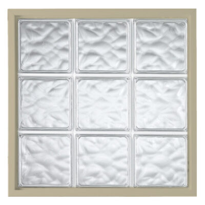 Wave Tan Acrylic Block Replacement Window