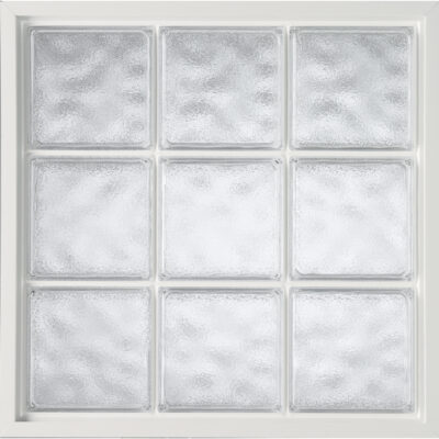 Glacier White Acrylic Block Replacement Window