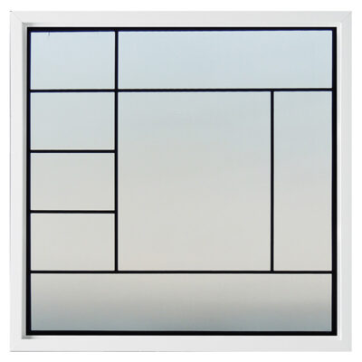 Metro Decorative Glass New Construction Window